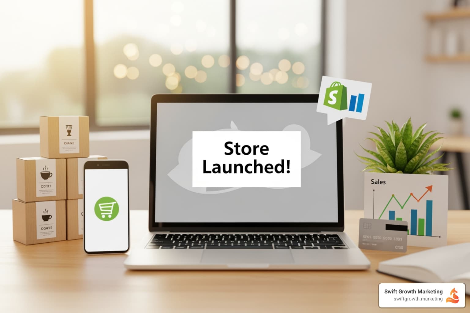 Shopify store launch