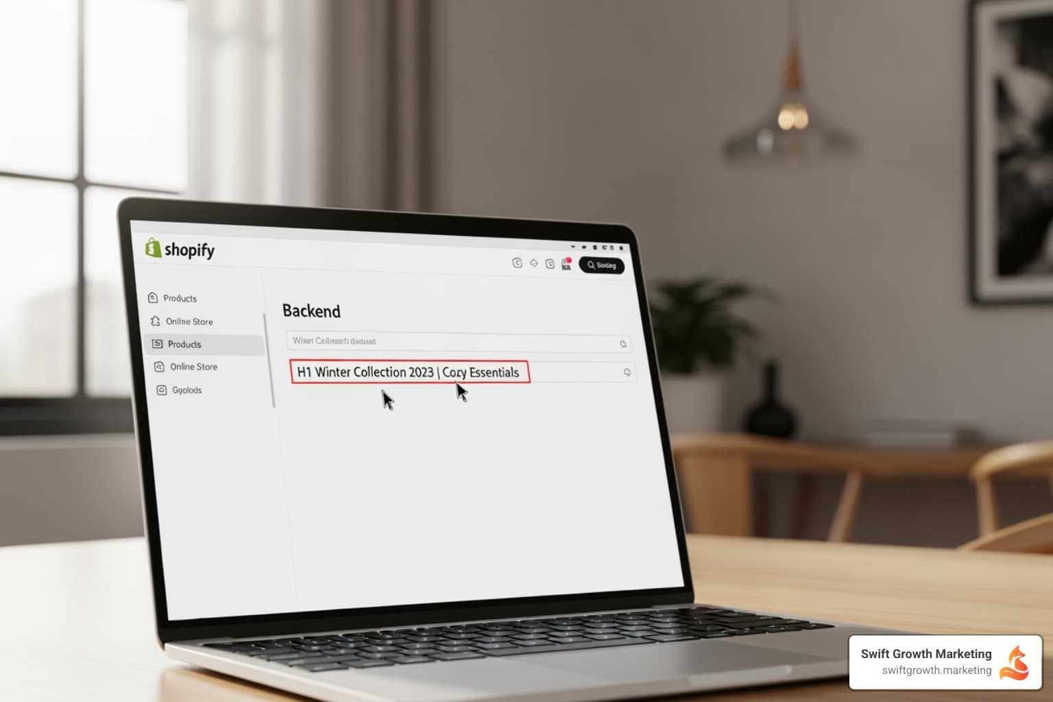 Shopify H1 tags