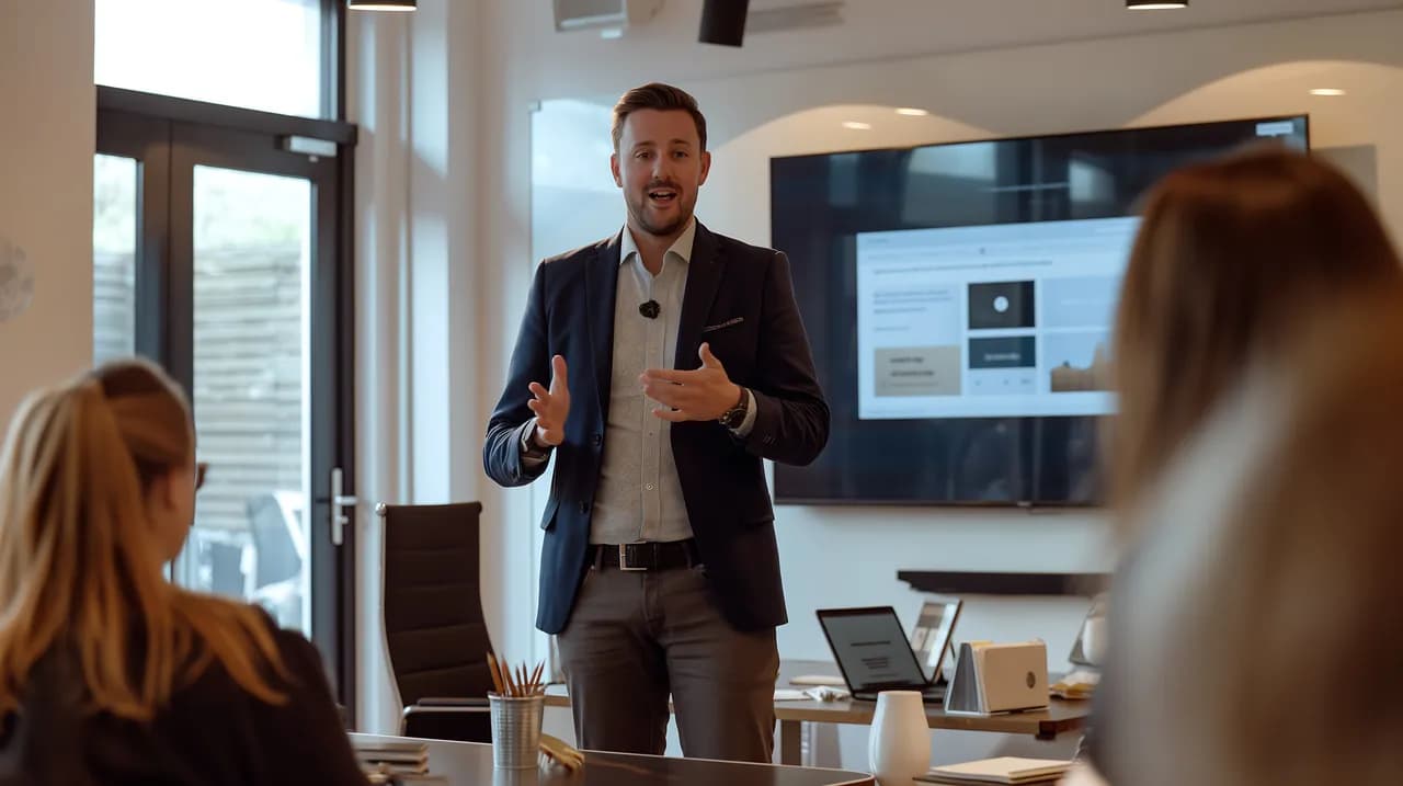 Content strategy and SEO planning session