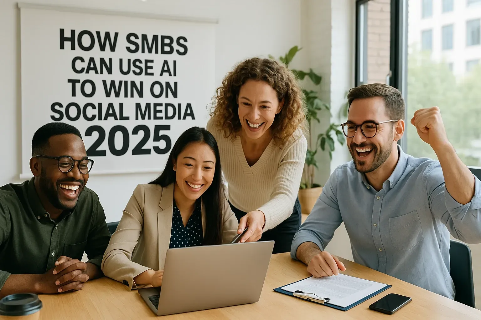 How SMBs Can Use AI to Win on Social Media in 2025