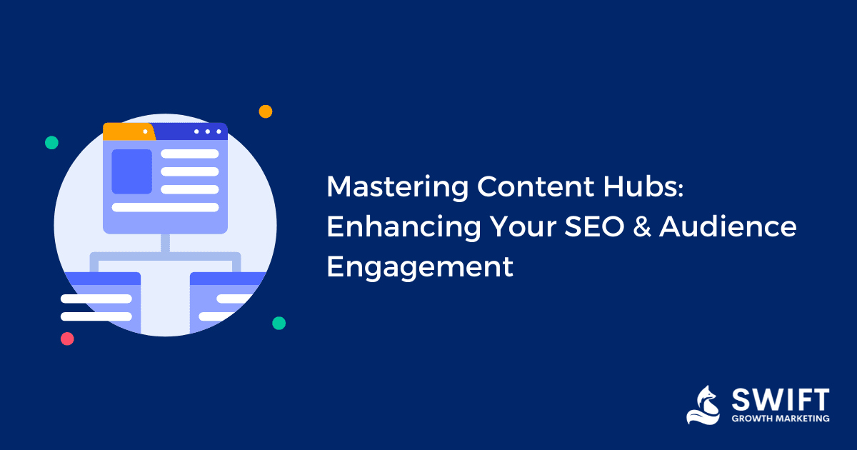 featured image for a blog post about content hubs
