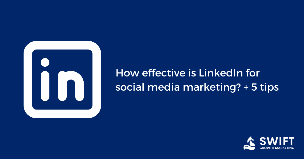 linkedin social media marketing tips featured blog image