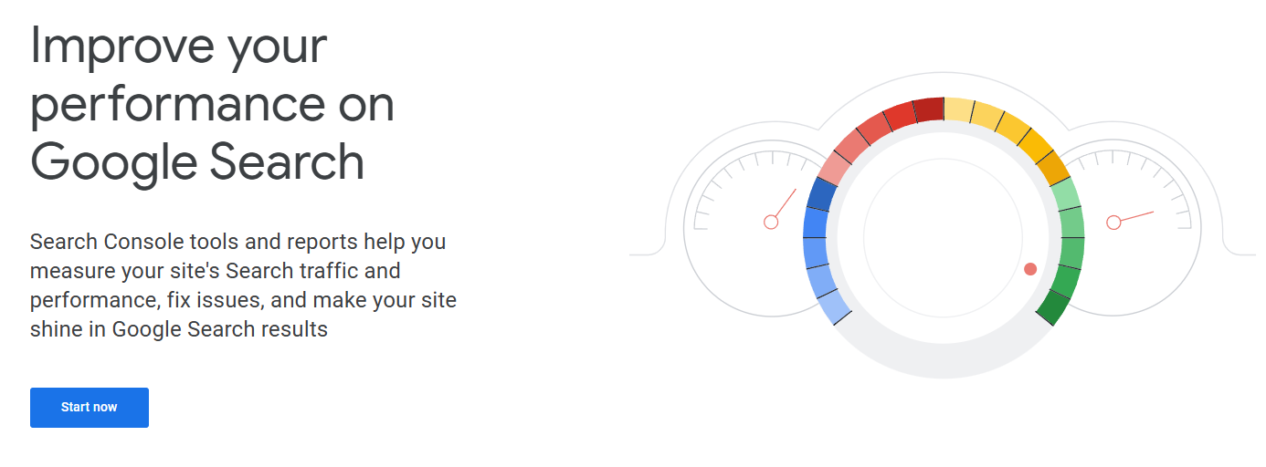 Google Search Console Homepage